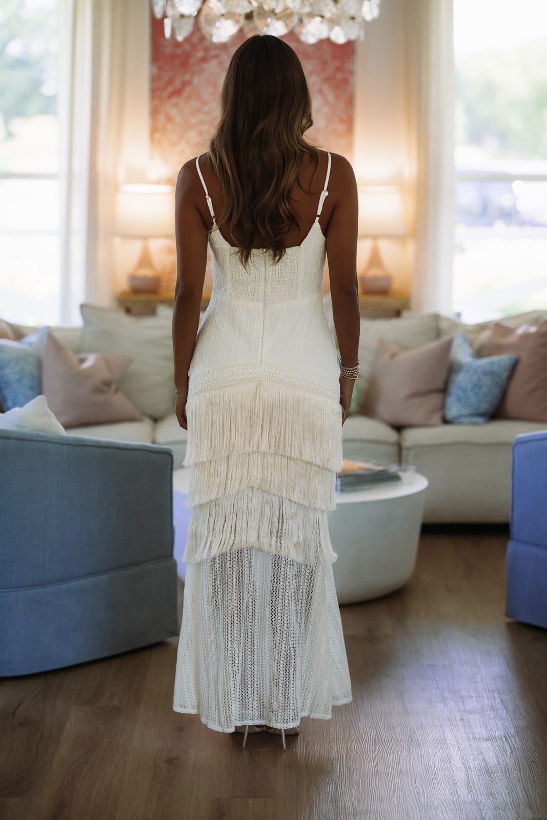 D83422 Saltwater Sippin Maxi Dress - Ivory