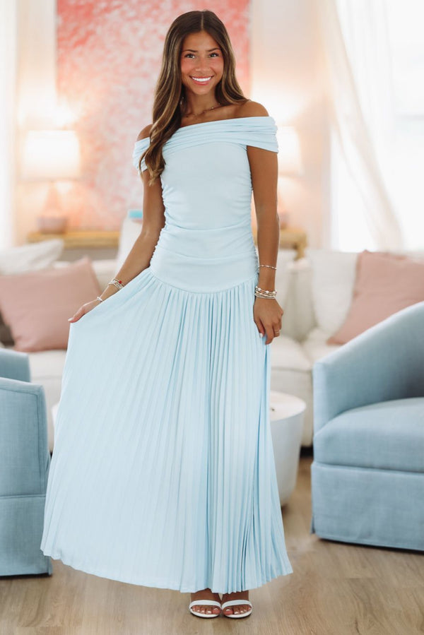 Laken Maxi Dress - Blue-HAZEL & OLIVE 2500/804LDX-Small-