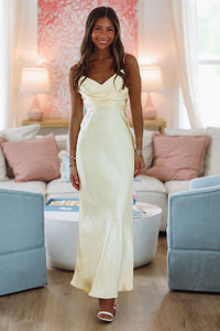 Amaryllis Maxi Dress - Yellow-HAZEL & OLIVE ST5013D-XSmall-