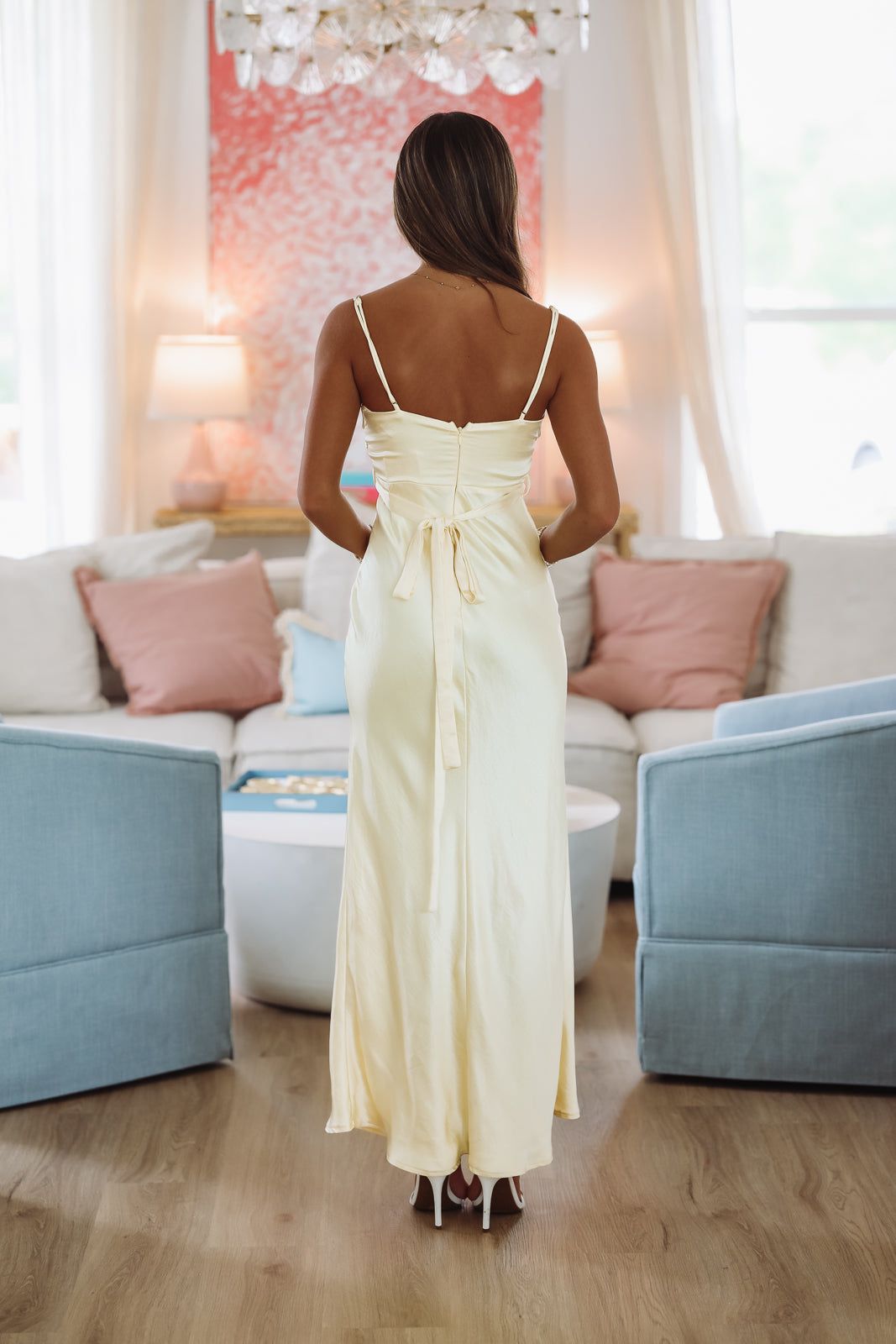 Amaryllis Maxi Dress - Yellow-HAZEL & OLIVE ST5013D-XSmall-