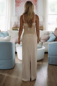 Hazel & Olive BD12849/CW Effortless Energy Maxi Dress - Natural