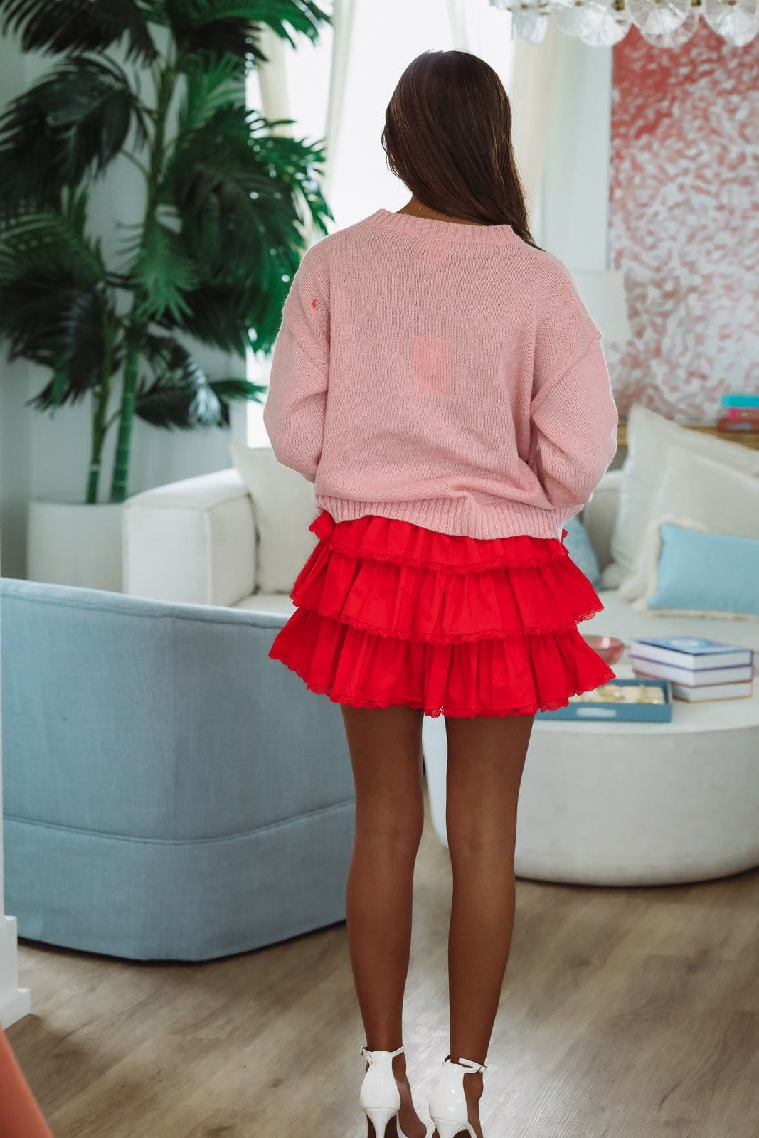 Better Together Sweater - Blush-HAZEL & OLIVE ST2429/01-Small-