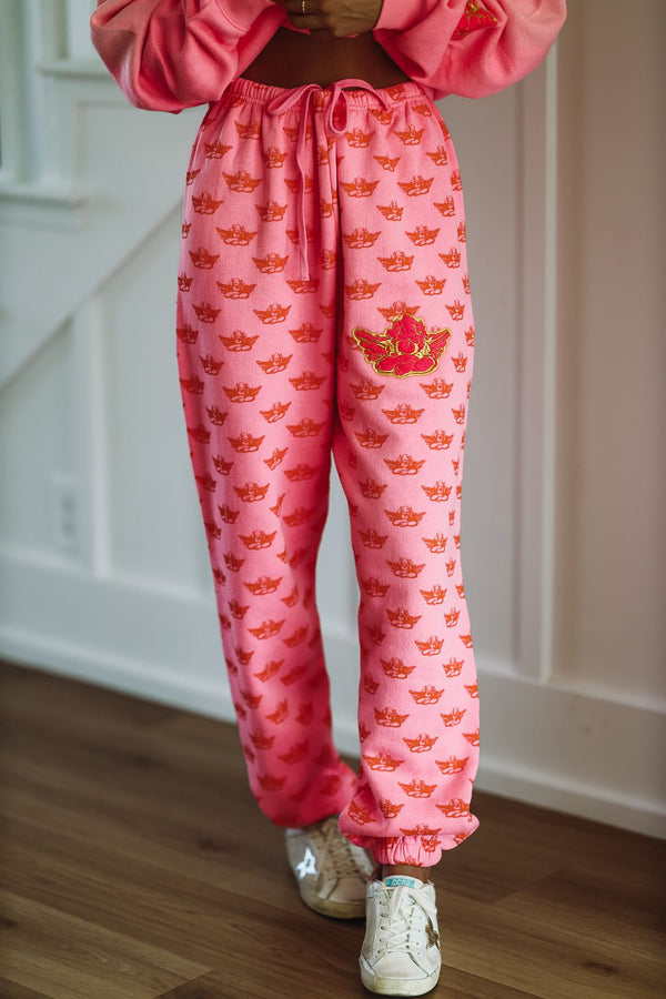 Boys Lie Not Your Puppet Kimmy Pant - Pink-HAZEL & OLIVE-XS-