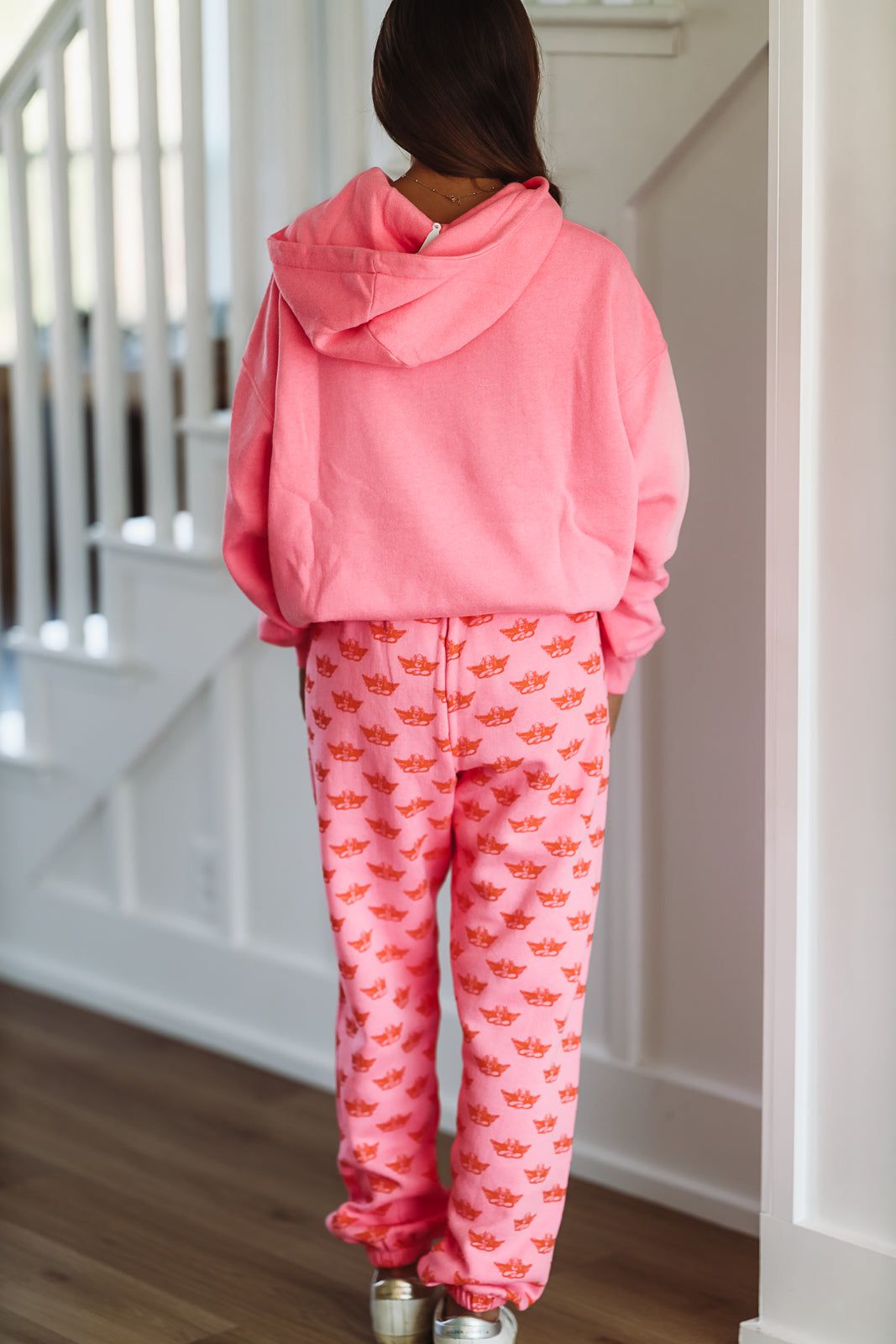 Boys Lie Not Your Puppet Racer Hoodie - Pink-HAZEL & OLIVE-XS/S-