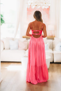 Caviar Dreams Maxi Dress - Pink-HAZEL & OLIVE SM/D20427A-Small-