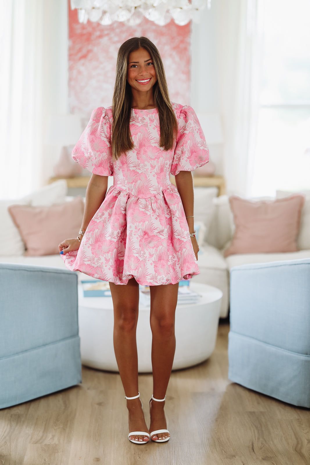 Remember Me Mini Dress - Pink-HAZEL & OLIVE D8267-Small-
