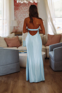 In Love With You Maxi Dress - Blue-HAZEL & OLIVE D8313-Small-
