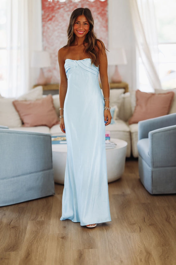 In Love With You Maxi Dress - Blue-HAZEL & OLIVE D8313-Small-