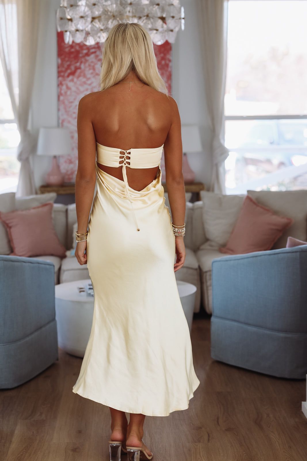 Daffodil Maxi Dress - Yellow-HAZEL & OLIVE CM6320D-XSmall-