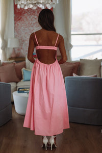 Destene Maxi Dress - Pink-HAZEL & OLIVE-XSmall-