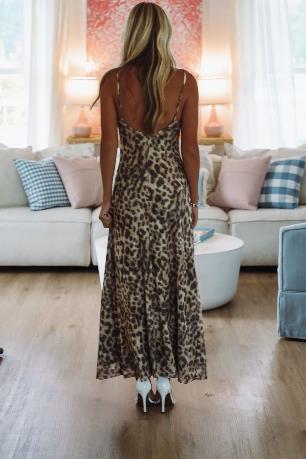 HAZEL & OLIVE Eternal Optimist Maxi Dress - Black and Brown