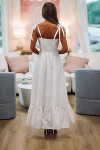 Designate Your Fate Maxi Dress - White-HAZEL & OLIVE FD12060/CP175-Small-