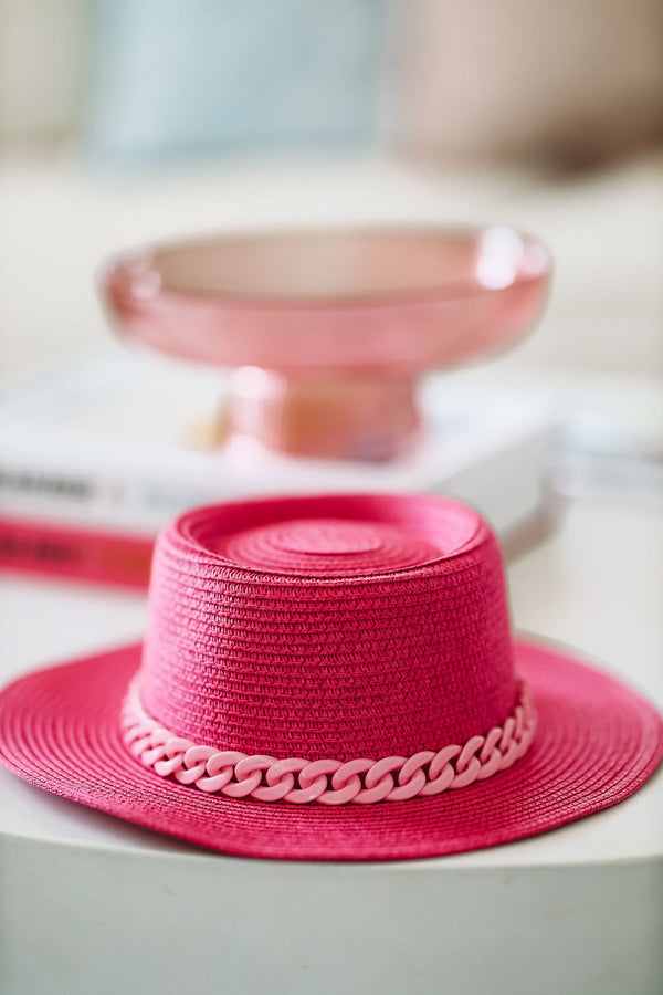 Hit the Beach Sun Hat - Hot Pink-HAZEL & OLIVE-