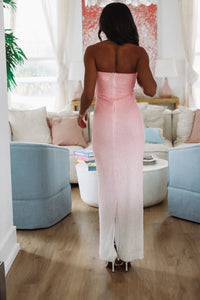 I'm Gorgeous Maxi Dress - Pink-HAZEL & OLIVE-Small-