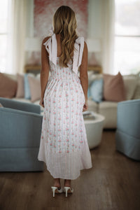 Hazel & Olive ID300520/01 Perfect Situation Maxi Dress - Pink and Blue