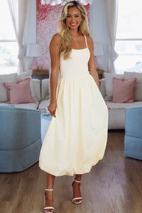 It's a Good Day Maxi Dress - Yellow-HAZEL & OLIVE 1774ND-Small-
