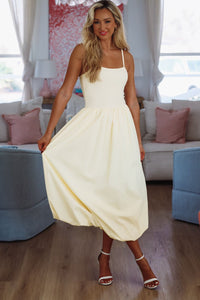 It's a Good Day Maxi Dress - Yellow-HAZEL & OLIVE 1774ND-Small-