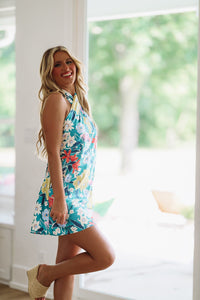 Making Plans Mini Dress - Green-HAZEL & OLIVE-Small-