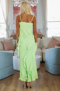 Meadow Dream Maxi Dress - Green-HAZEL & OLIVE-XSmall-