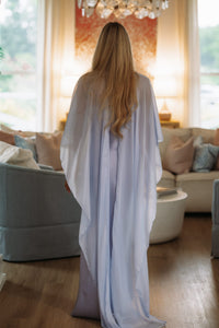 Hazel & Olive MM26017 Aura Maxi Dress - Light Blue