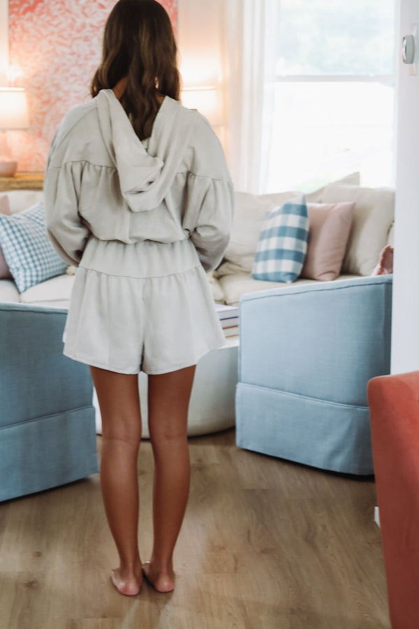 So Comfy and Cute Romper - Natural-HAZEL & OLIVE MR4308-Small-