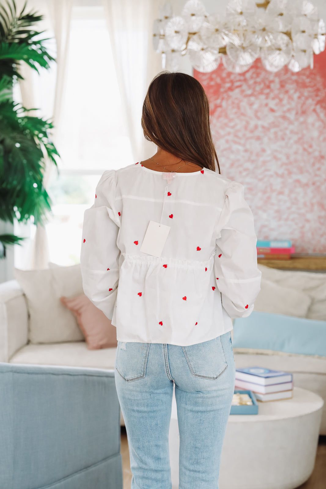 My Tiny Hearts Top - Ivory-HAZEL & OLIVE ST1752S/03-Small-