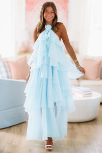 Mystic Blue Maxi Dress - Blue-Hazel & Olive-Small-