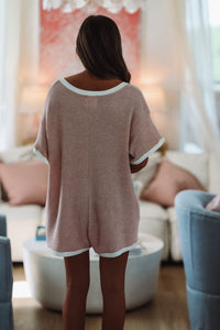 Never Too Late Romper - Blush Pink-HAZEL & OLIVE S#R5596-Small-