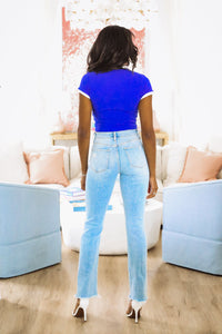 See You Crop Top - Royal Blue-HAZEL & OLIVE-XSmall-