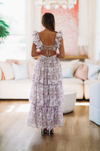 She's a Keeper Maxi Gown - Purple-HAZEL & OLIVE-Small-