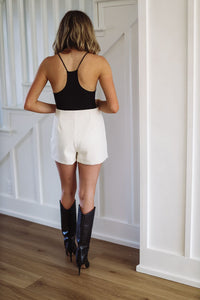 Show Who's Boss Skort - Cream-HAZEL & OLIVE-Small-