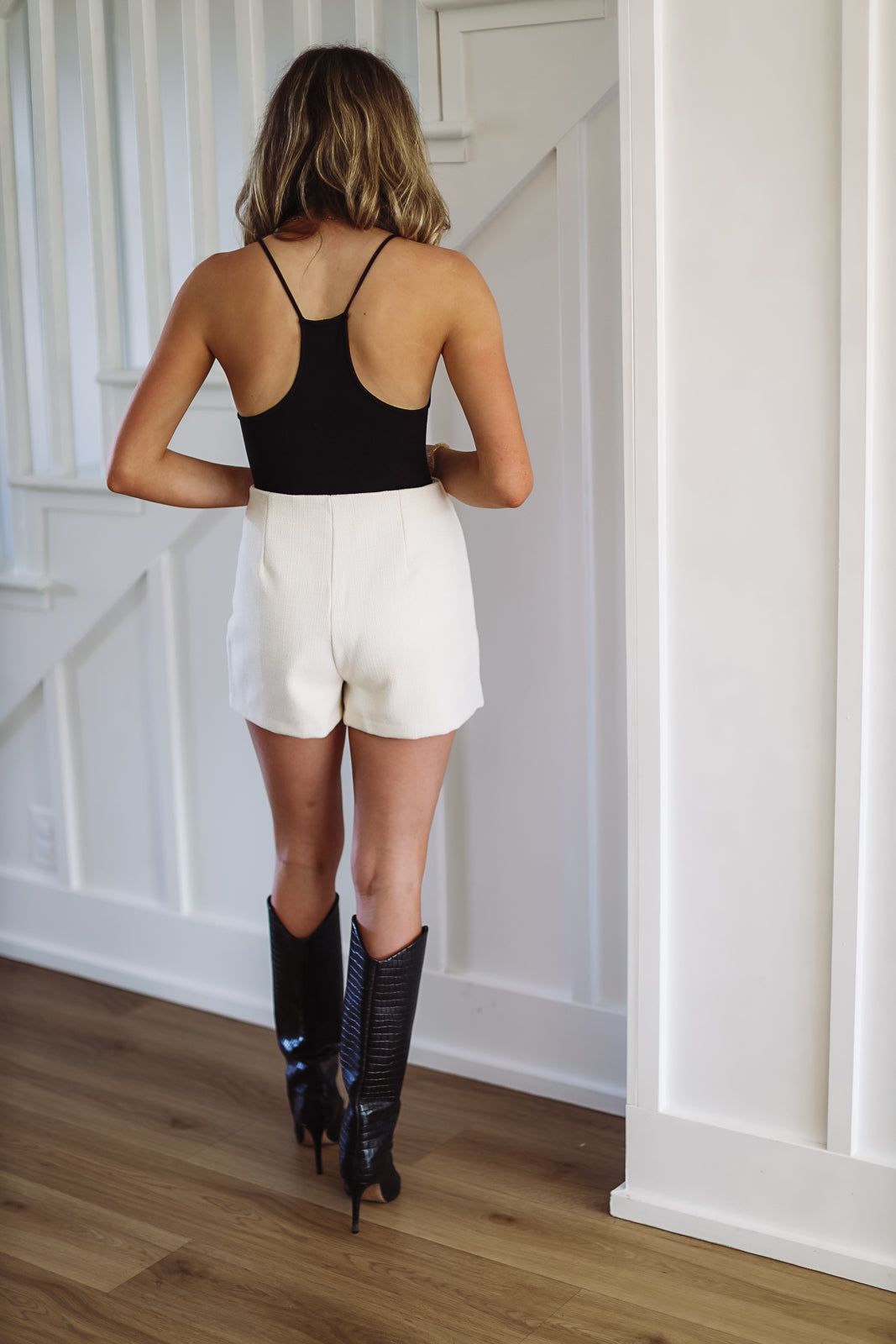 Show Who's Boss Skort - Cream-HAZEL & OLIVE-Small-
