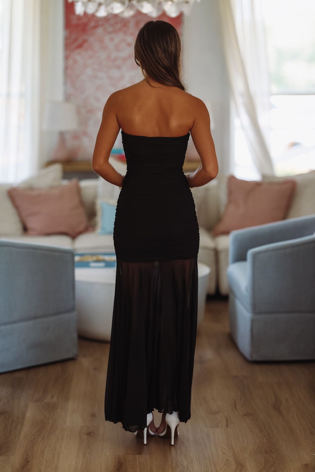 The Hamptons Chapter Maxi Dress - Black-HAZEL & OLIVE SM/D20823A-Small-