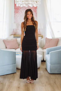 The Hamptons Chapter Maxi Dress - Black-HAZEL & OLIVE SM/D20823A-Small-
