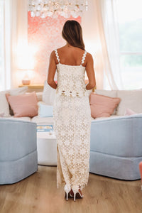 Dinner at Seaside Maxi Skirt - Beige-HAZEL & OLIVE SR1089J01/S-XSmall-