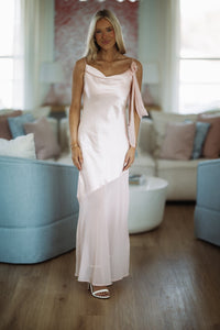 Hazel & Olive ST5124HB01 A Whisper Of Amour Maxi Dress - Blush