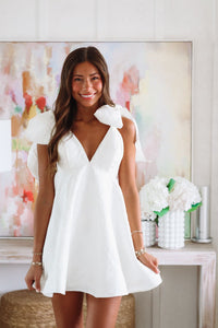 Take the Date Mini Dress - White-HAZEL & OLIVE ST3288DM03-XSmall-