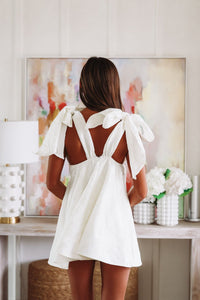 Take the Date Mini Dress - White-HAZEL & OLIVE ST3288DM03-XSmall-