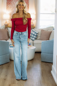 Hazel & Olive V3651 Everyday Jeans - Medium Wash