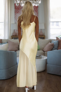 Hazel & Olive VID51689 Glow Getter Maxi Dress - Yellow