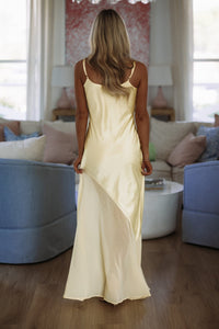 Hazel & Olive VID51689 Glow Getter Maxi Dress - Yellow