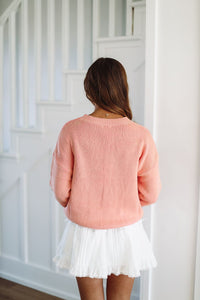 What's New Sweater - Pink-HAZEL & OLIVE-Small-