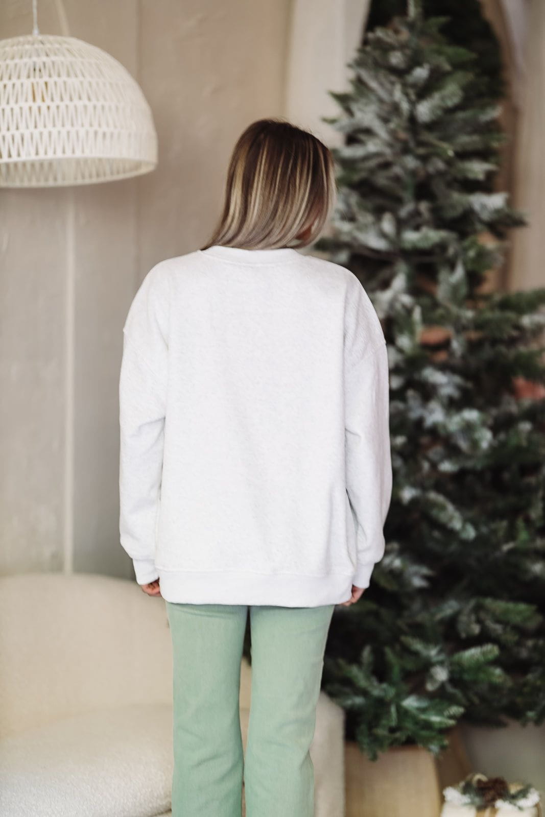 Whistler Ski Resort Retro Sweatshirt - Heather Grey-HAZEL & OLIVE-XS-