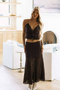 IBA29301 Dinner for Two Top - Brown