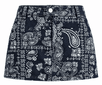 MP6380 Boots & Bandanas Skort - Dark Denim