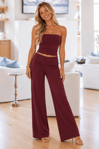 RP56739 Opening Line Lounge Pants - Burgundy