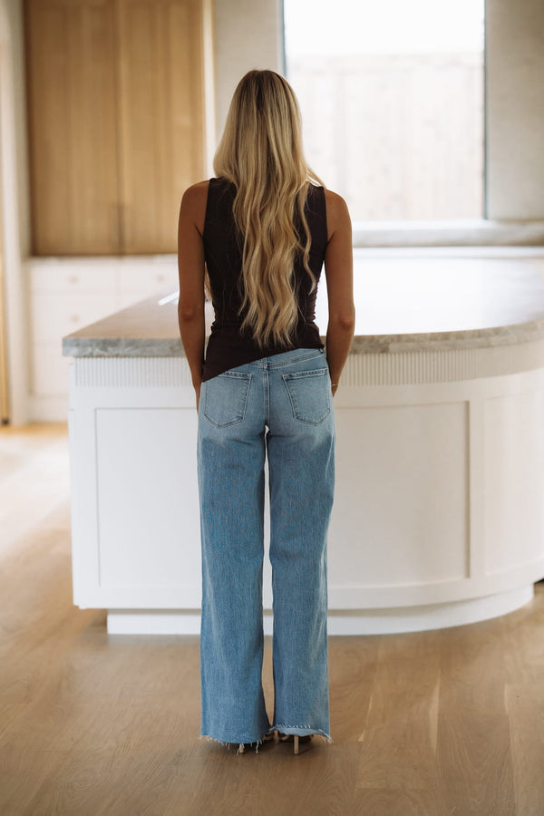 T6900 Downtown Drift High Rise Jeans - Denim